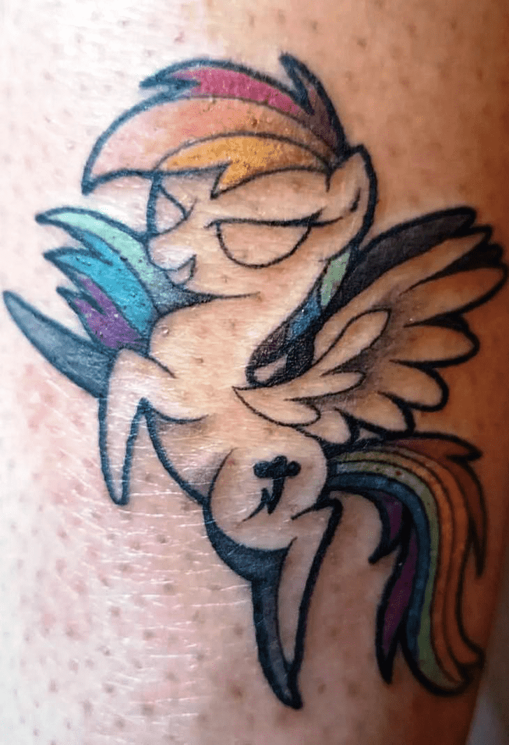 Rainbow Dash Tattoo Photo