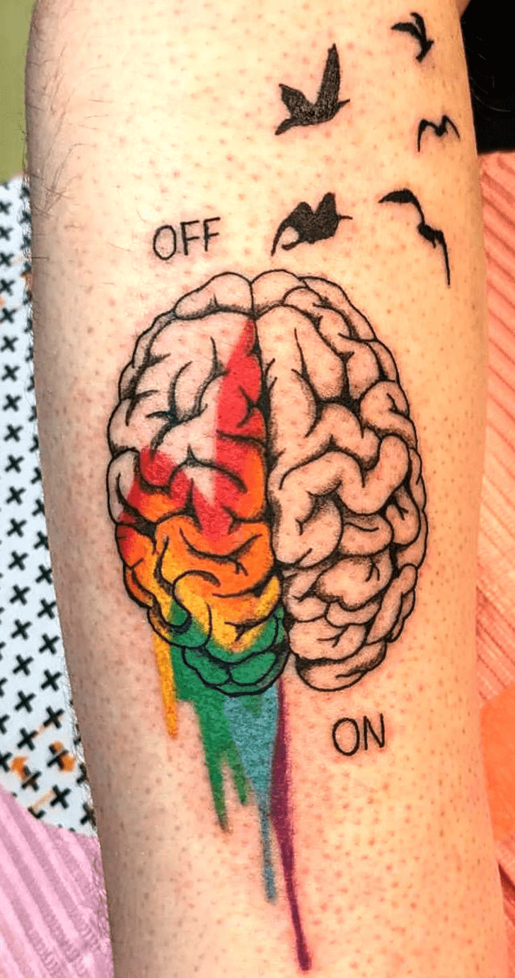 Rainbow Tattoo Portrait
