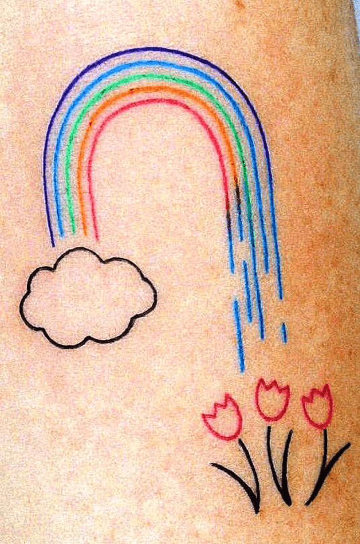 Rainbow Tattoo Photo