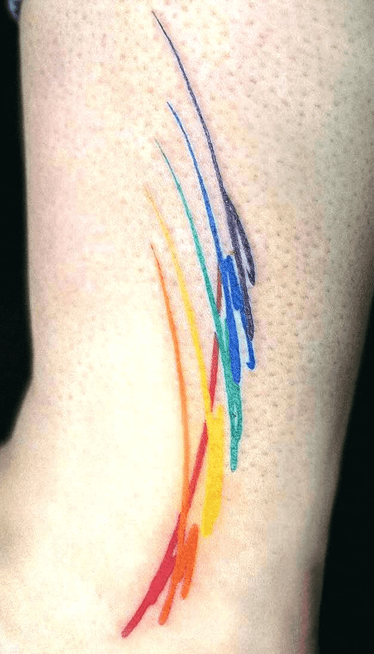 Rainbow Tattoo Design Image
