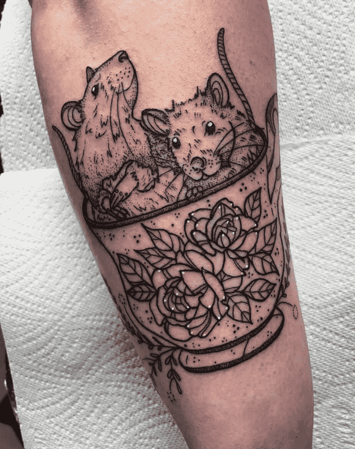 Rat Tattoo Photograph