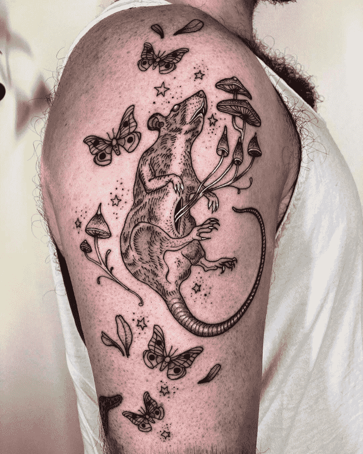 Rat Tattoo Figure