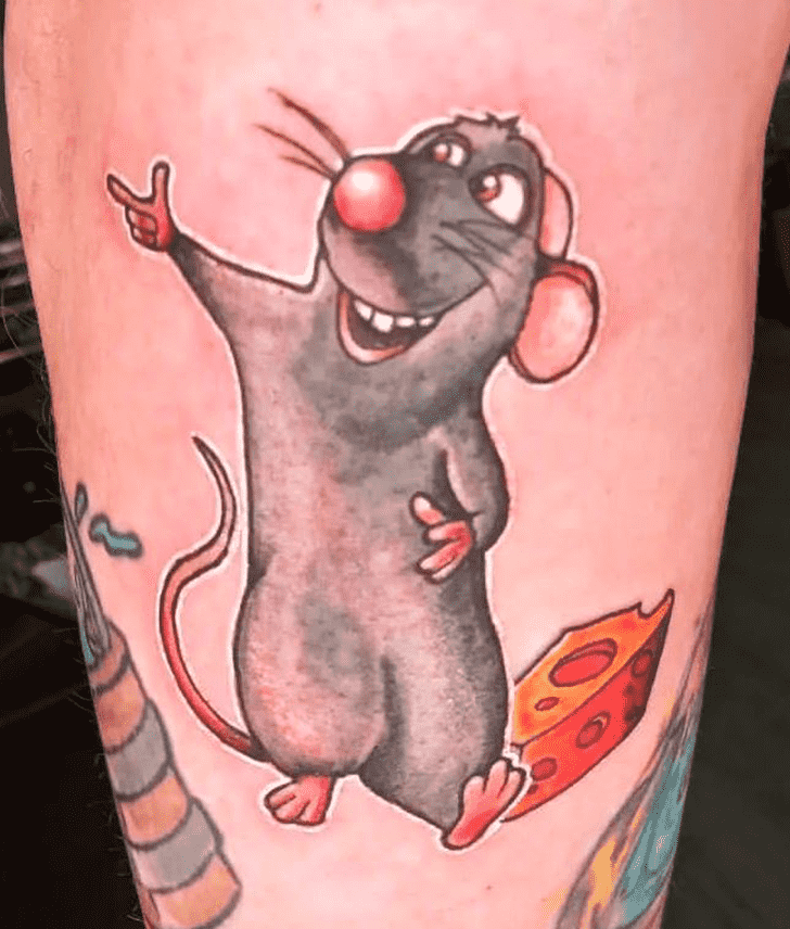 Ratatouille Tattoo Figure