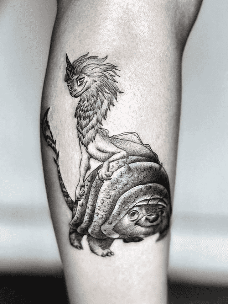 Raya and the Last Dragon Tattoo Design Image