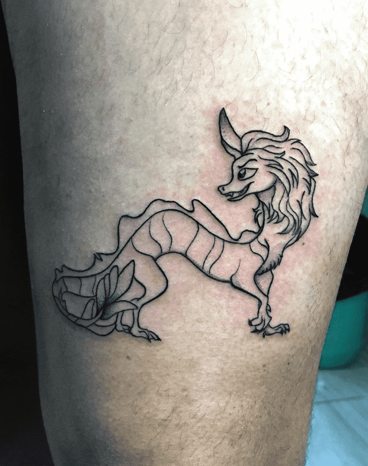Raya and the Last Dragon Tattoo Ink