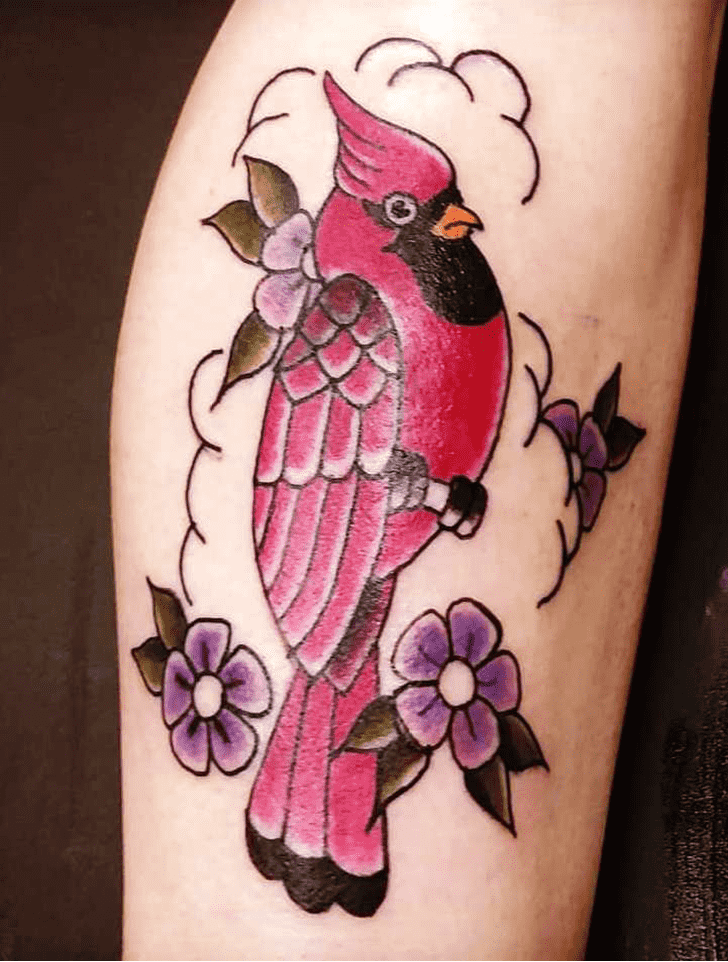 Red Bird Tattoo Ink