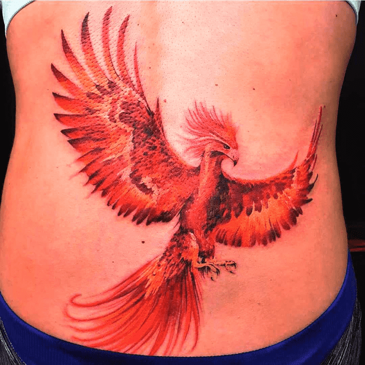 Red Bird Tattoo Snapshot