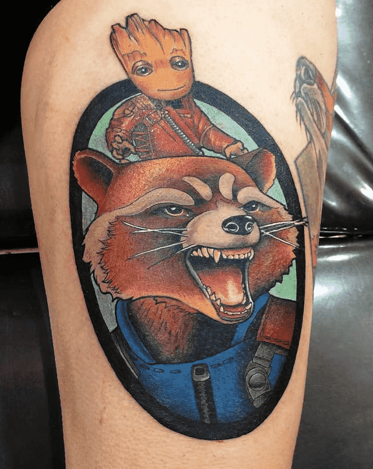 Rocket Raccoon Tattoo Photo