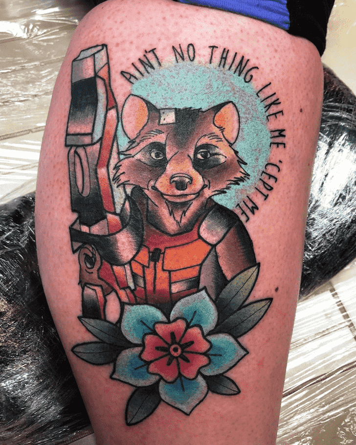 Rocket Raccoon Tattoo Snapshot
