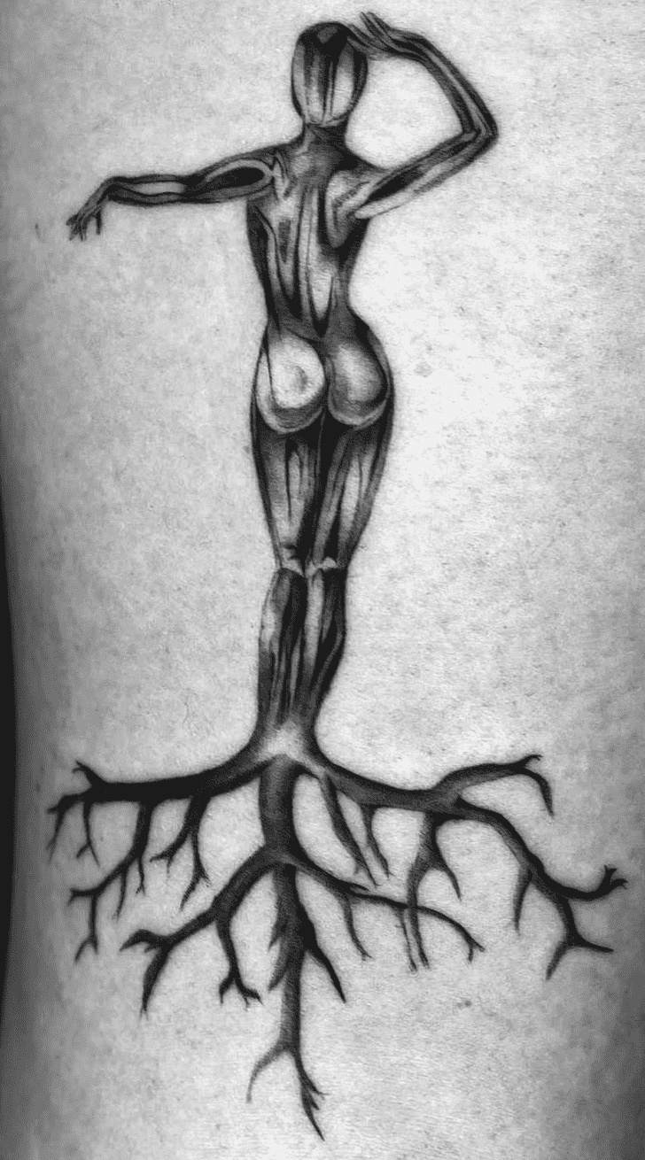 Root Tattoo Photograph