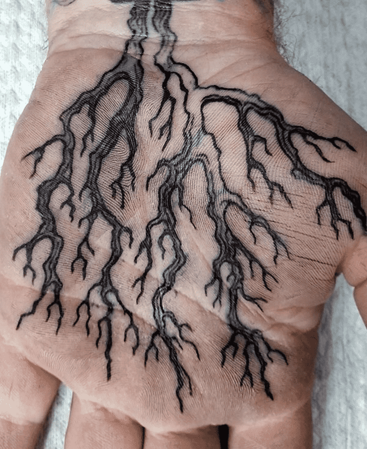Root Tattoo Shot