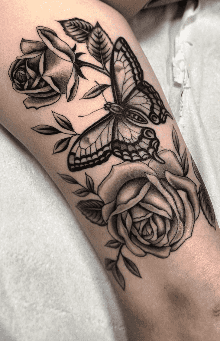 Rose Day Tattoo Shot