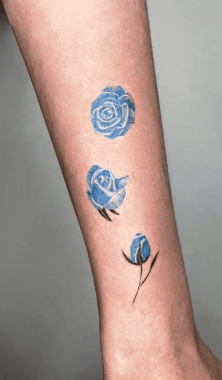 Rose Day Tattoo Portrait
