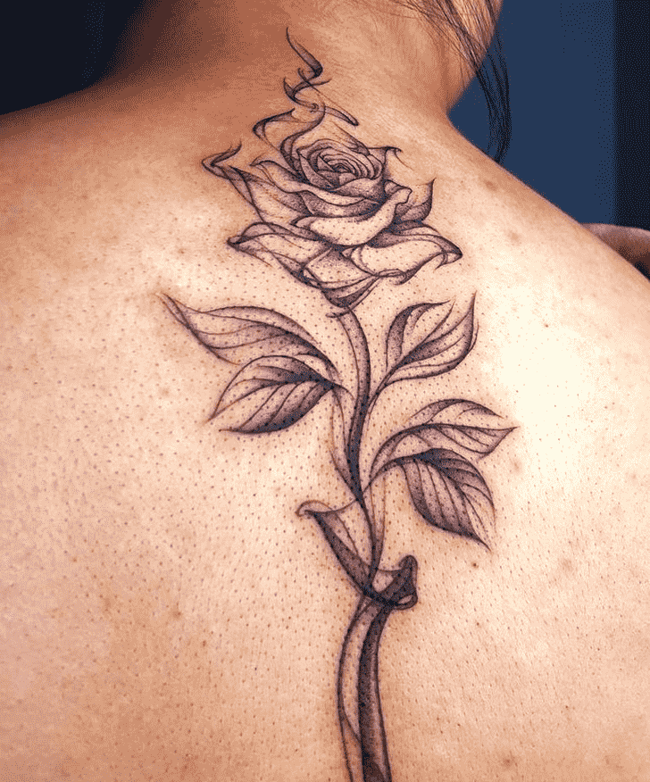 Rose Tattoo Figure