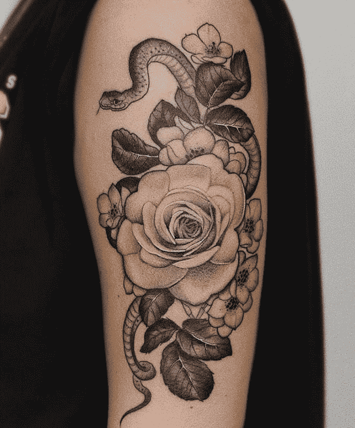 Rose Tattoo Photo