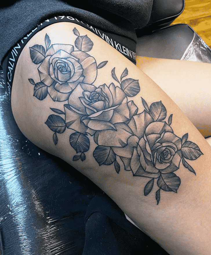 Rose Tattoo Portrait