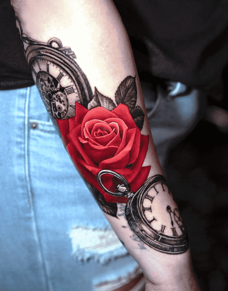 Rose Tattoo Ink