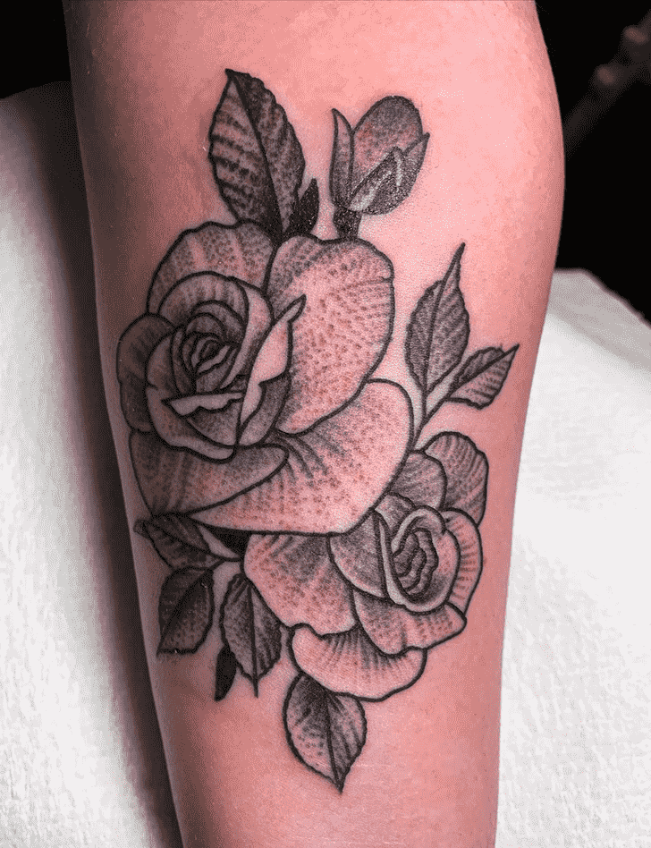 Rose Tattoo Figure