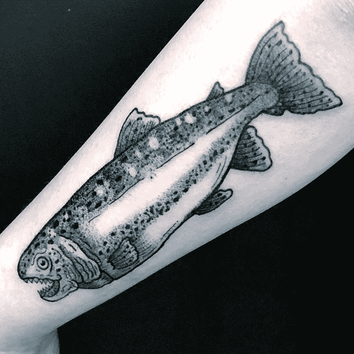 Salmon Fish Tattoo Picture