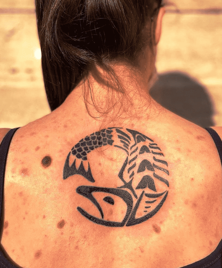 Salmon Fish Tattoo Snapshot