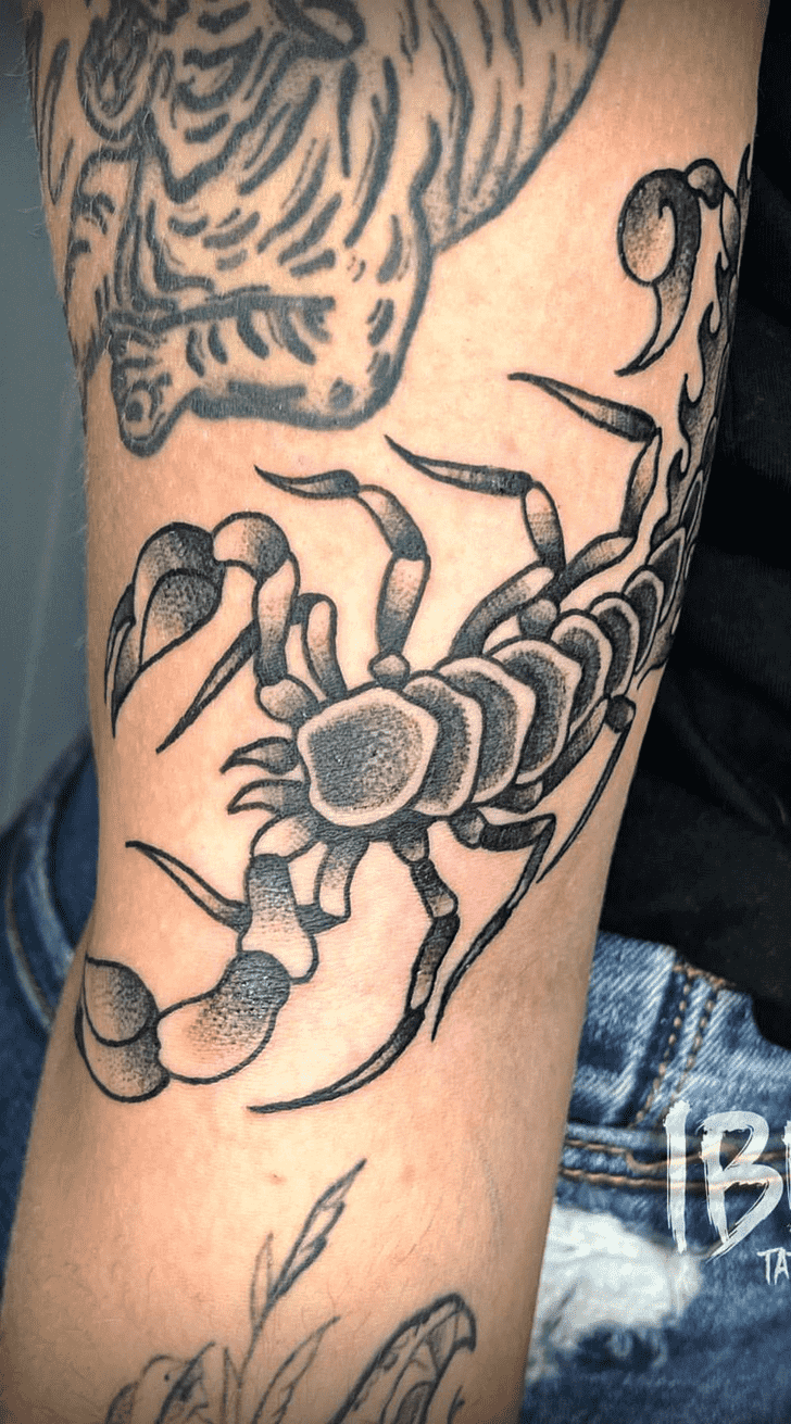 Scorpion Tattoo Portrait