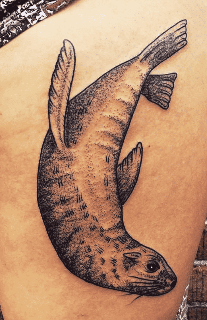 Sea Lion Tattoo Ink