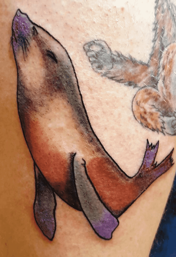 Sea Lion Tattoo Photos