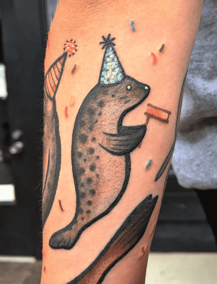 Sea Lion Tattoo Design Image