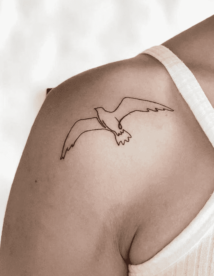 Seagull Tattoo Shot