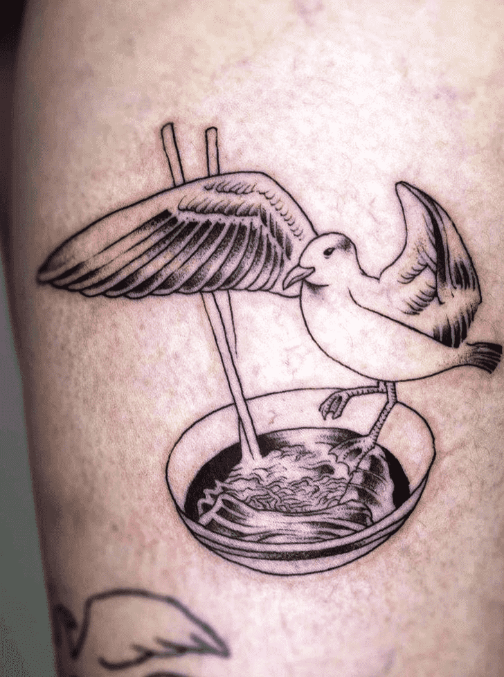 Seagull Tattoo Photo
