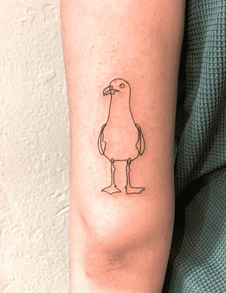 Seagull Tattoo Portrait
