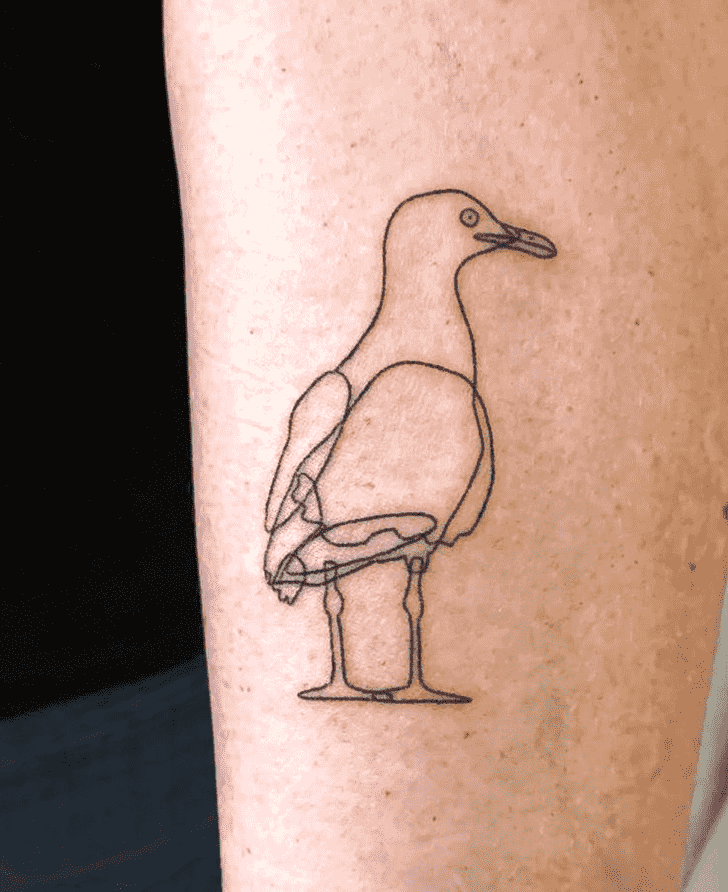 Seagull Tattoo Ink