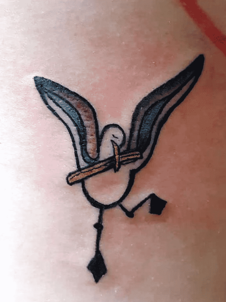 Seagull Tattoo Photograph