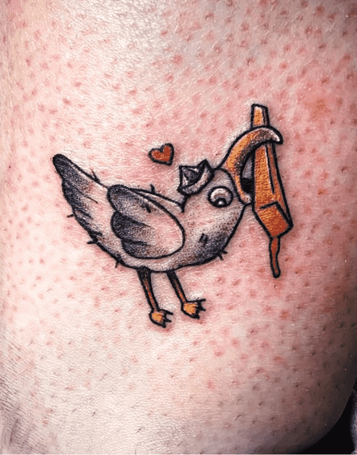Seagull Tattoo Ink