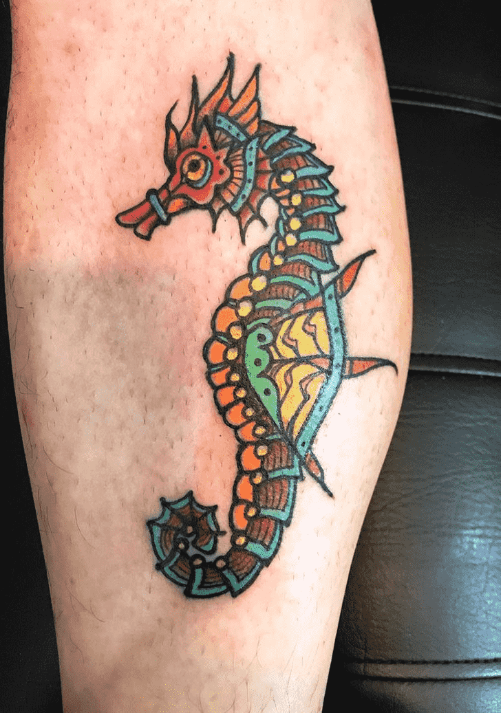 Seahorse Tattoo Ink