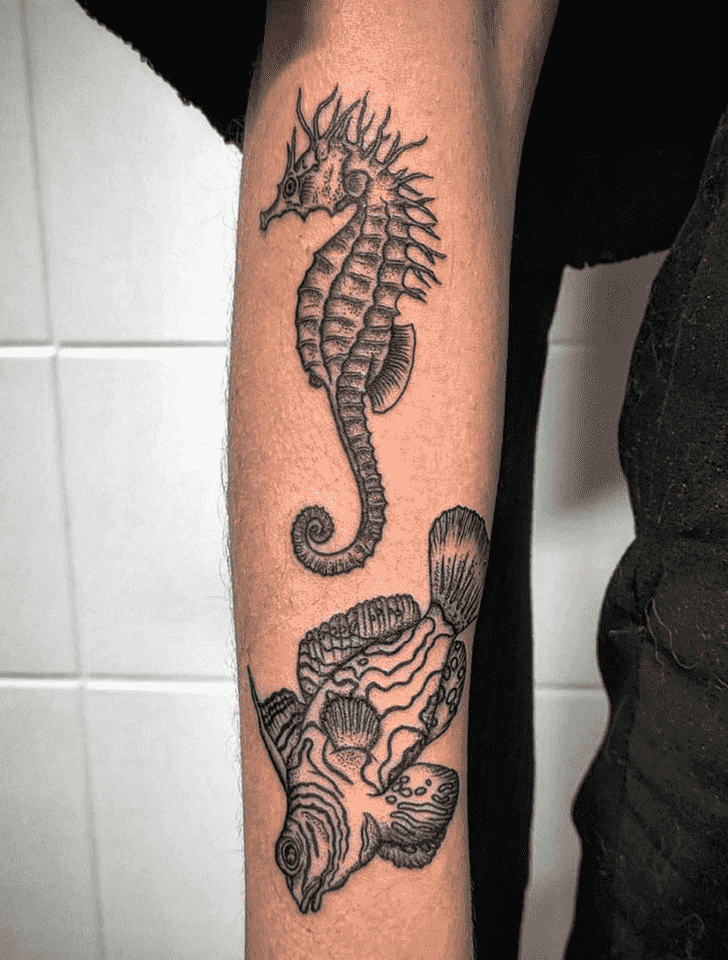 Seahorse Tattoo Snapshot