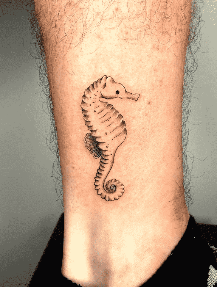 Seahorse Tattoo Portrait