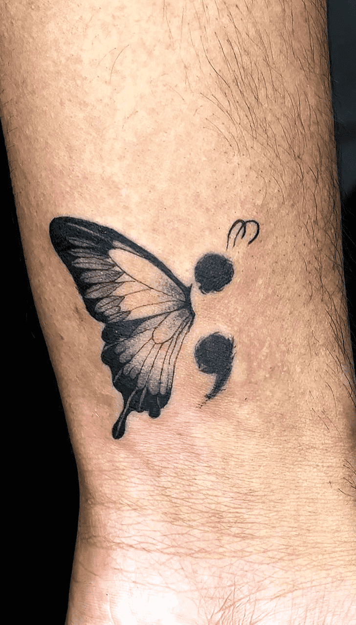 Semicolon Tattoo Picture