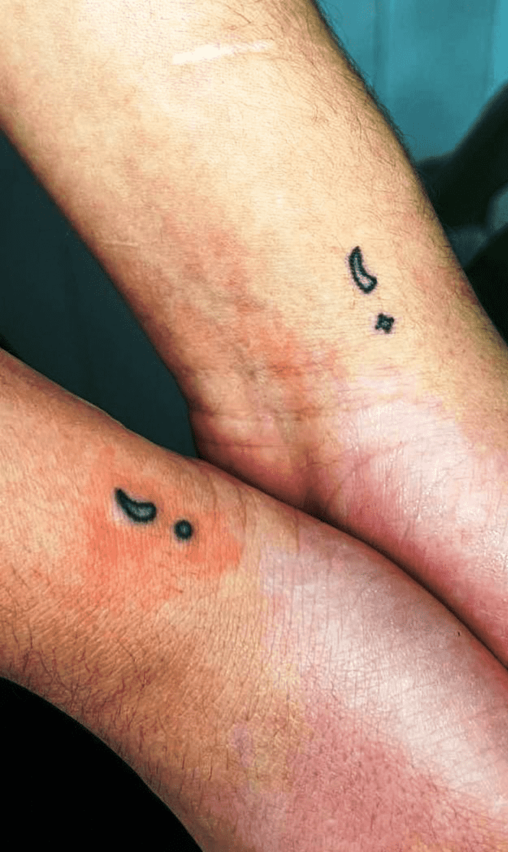 Semicolon Tattoo Design Image