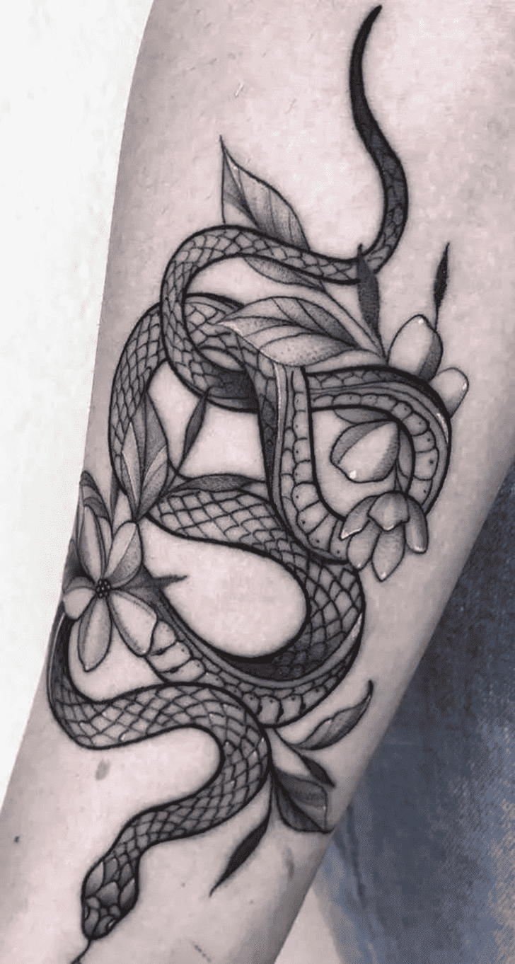 Serpiente Tattoo Design Image