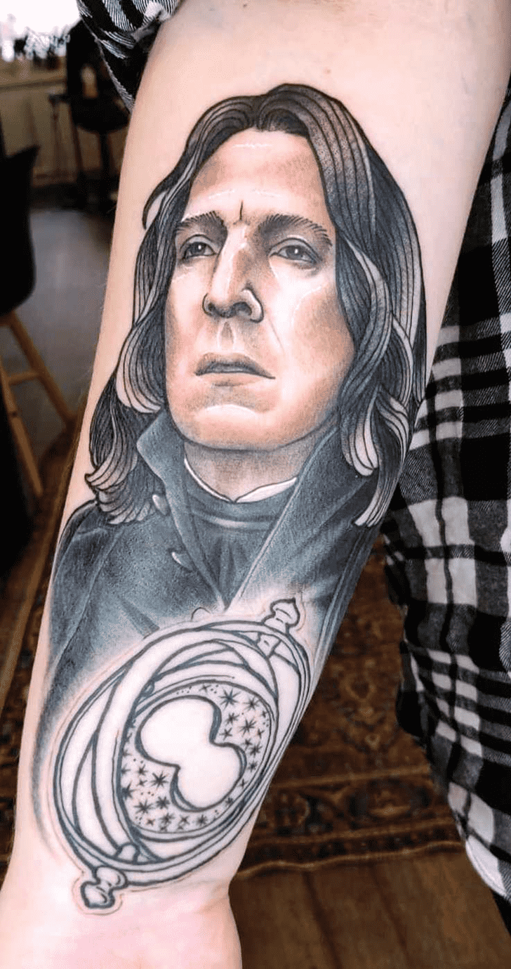 Severus Snape Tattoo Design Image