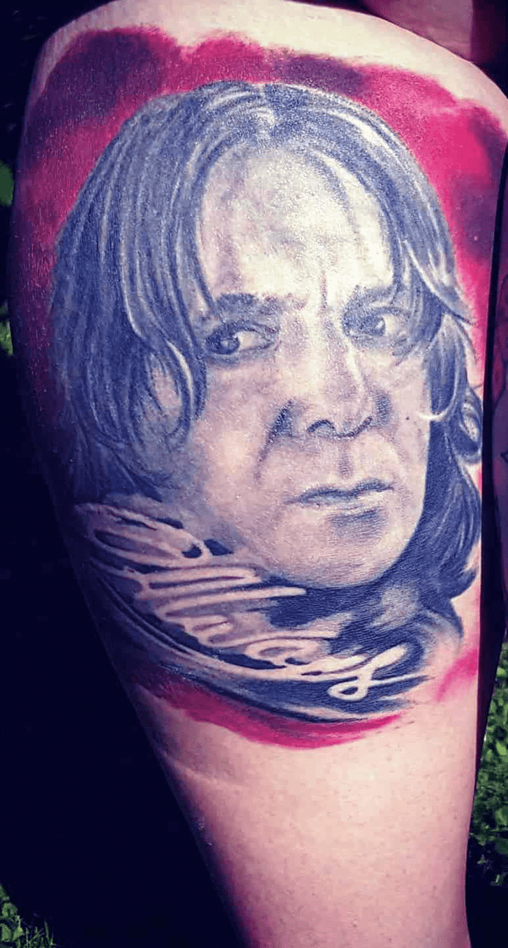 Severus Snape Tattoo Photograph