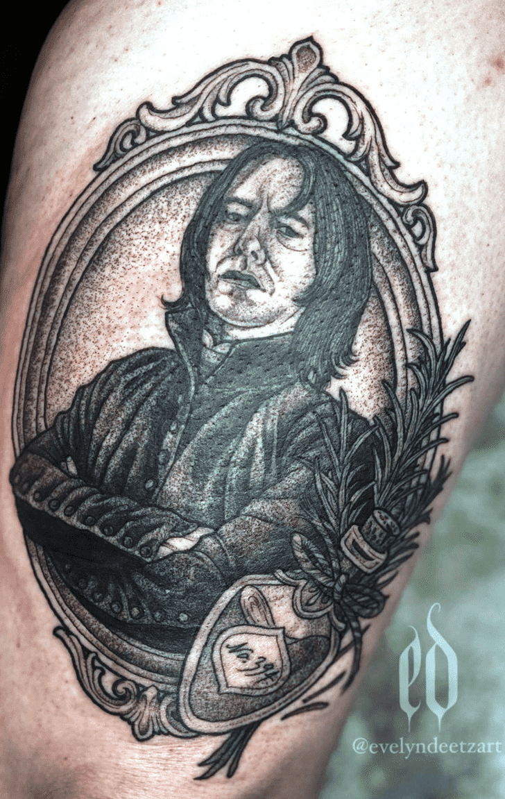 Severus Snape Tattoo Ink