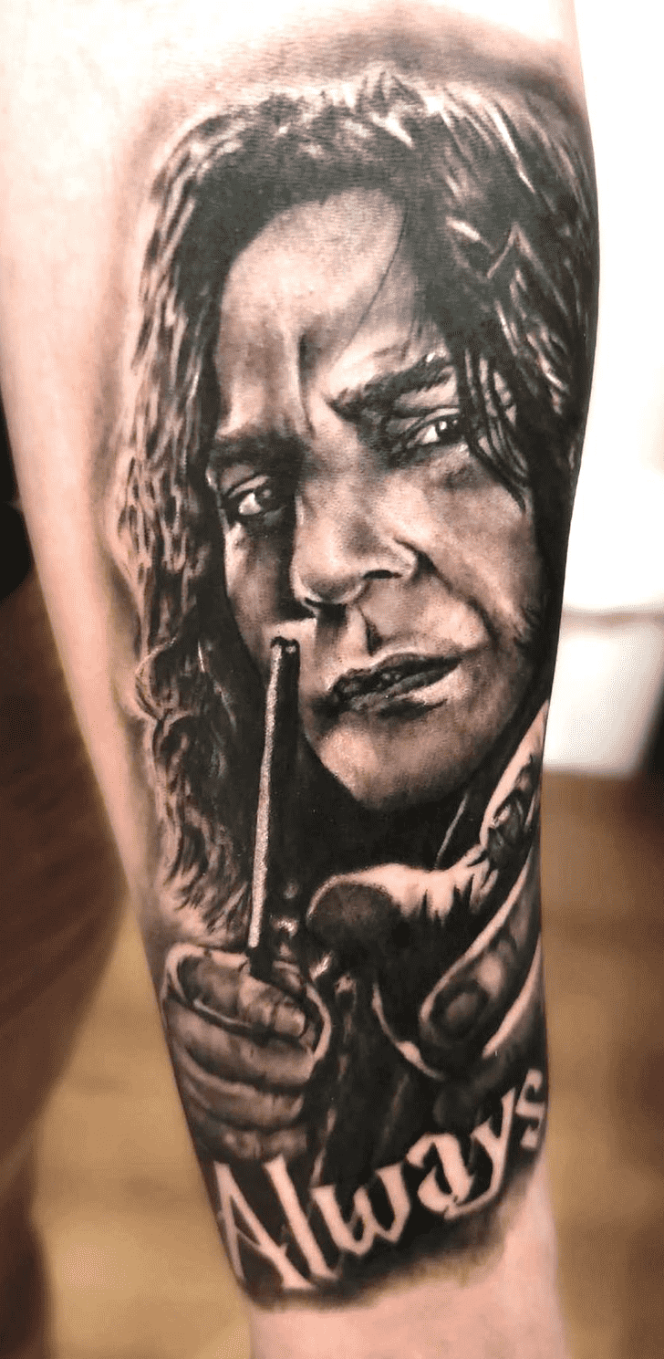 Severus Snape Tattoo Snapshot