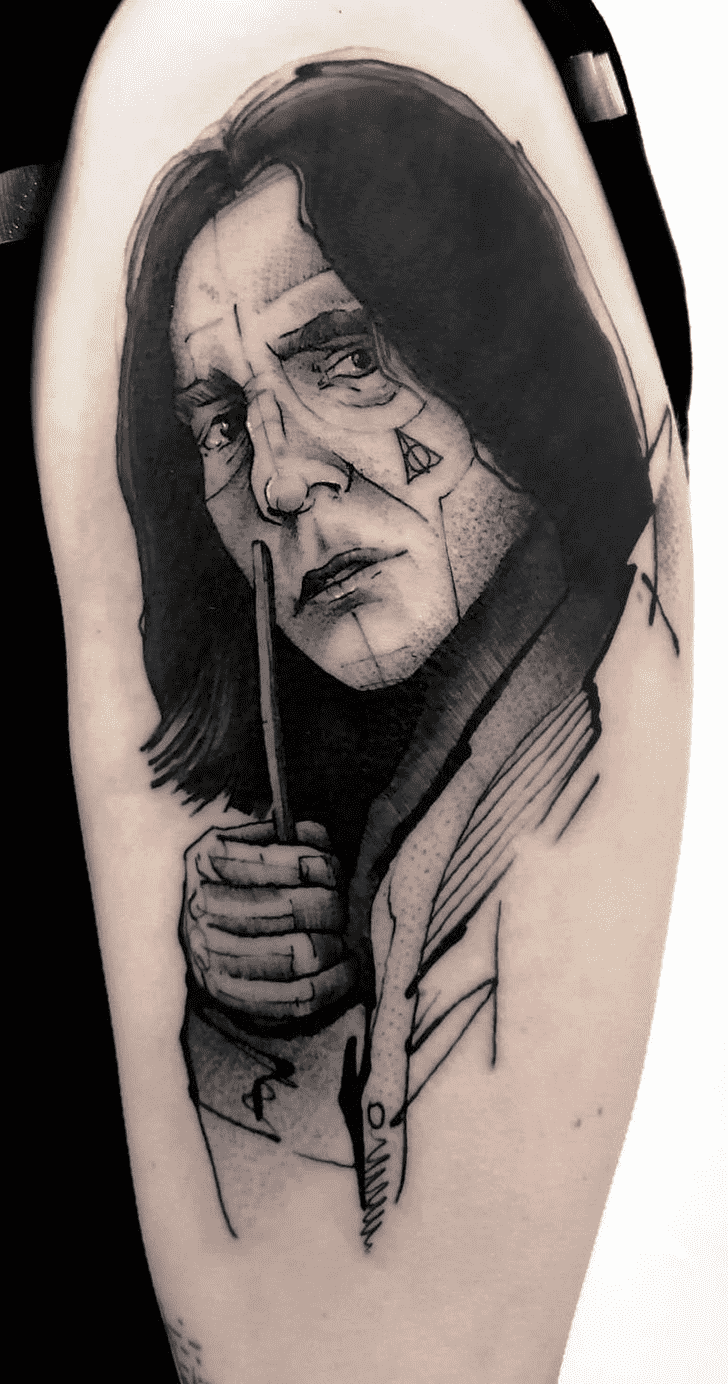 Severus Snape Tattoo Photo