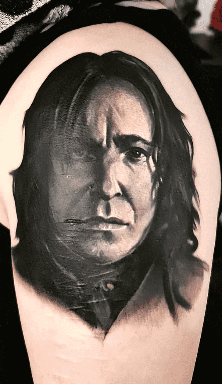 Severus Snape Tattoo Figure