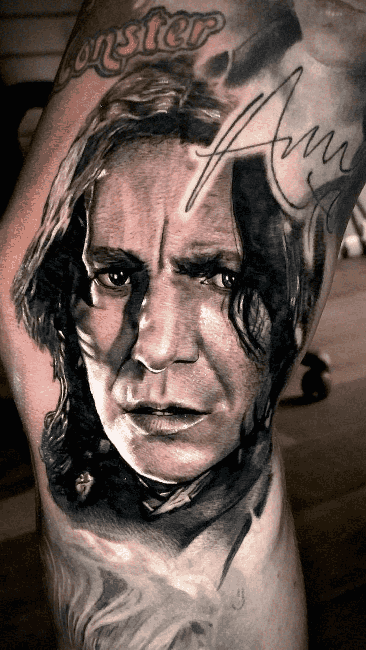 Severus Snape Tattoo Design Image