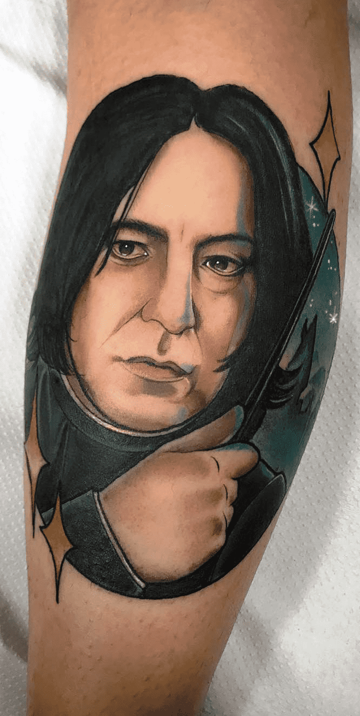 Severus Snape Tattoo Photo