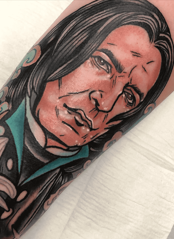 Severus Snape Tattoo Figure
