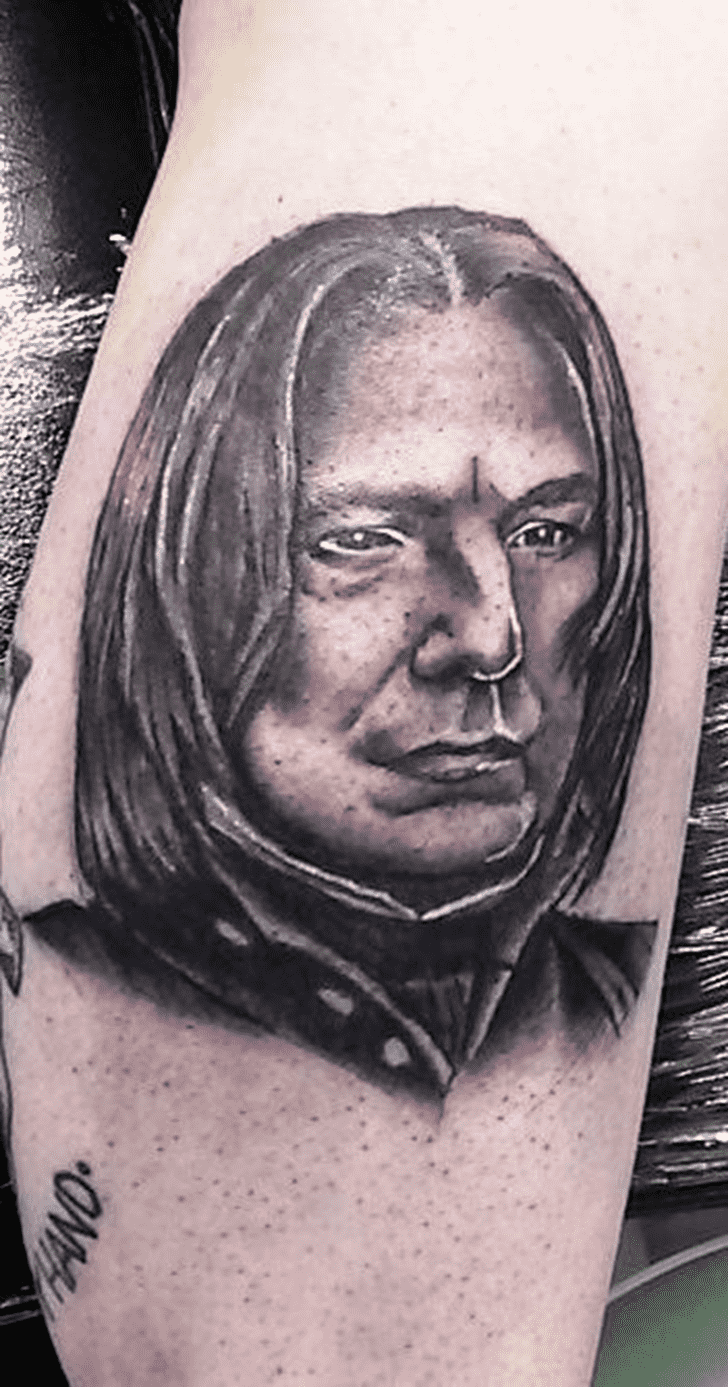 Severus Snape Tattoo Photograph